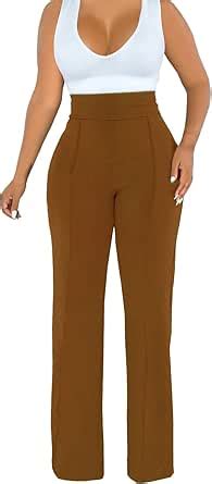 Pantalon Tendance Pour Femme Confortable Solide Classique