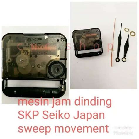 Jual Mesin Jam Dinding Skp Seiko Sweep Movement Di Seller Pasar Murah