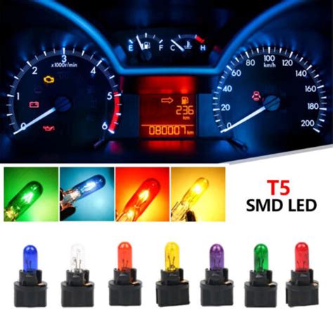 Pcs Accessories T Smd Car Led Dashboard Instrument Interior Lights