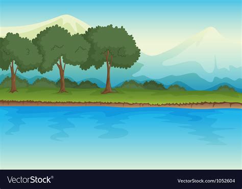 River Royalty Free Vector Image - VectorStock