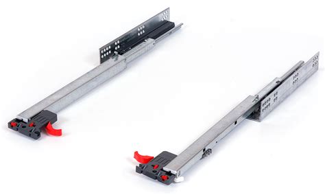 Комплект роликовых направляющих Slide 350 мм, полное выдвижение, сталь ...