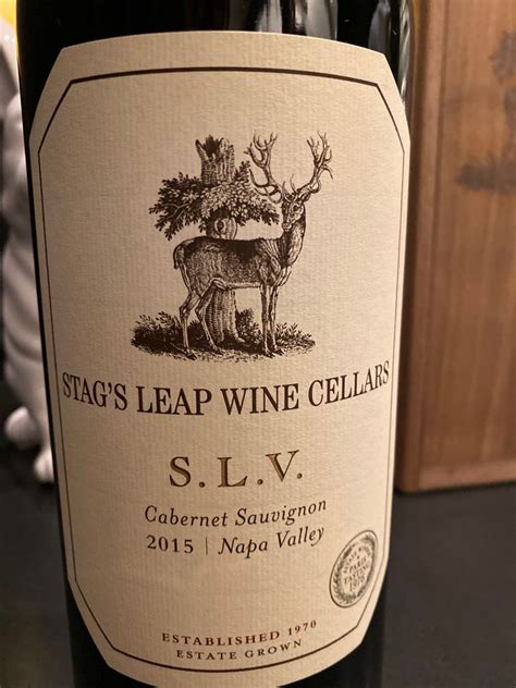 2015 Stag S Leap Wine Cellars Cabernet Sauvignon S L V USA