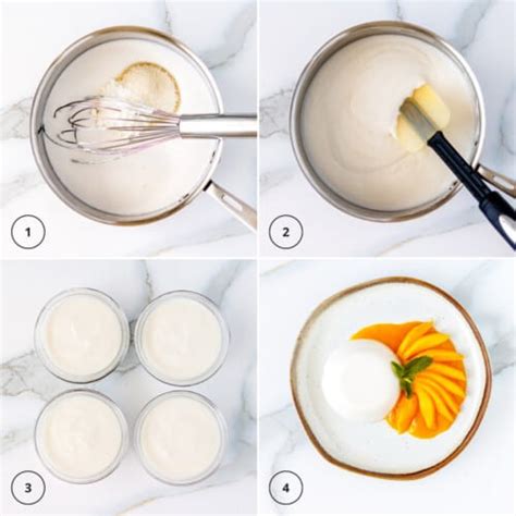 Easy Mango Vegan Panna Cotta No Agar Poppys Wild Kitchen