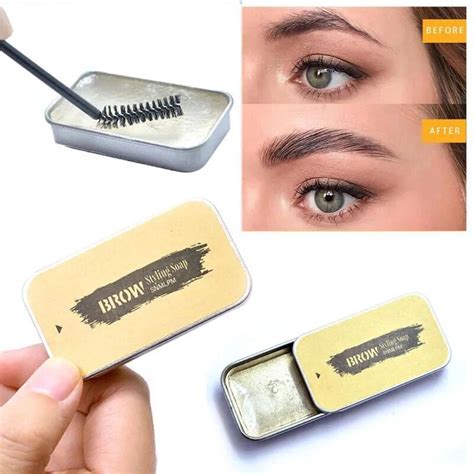 Eyebrow Soap Brow Sculpt Lift Brow Styling Soap Waterproof Long Lasting