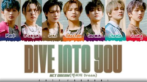 Nct Dream Dive Into You 고래 Lyrics Color Codedhanromeng Youtube