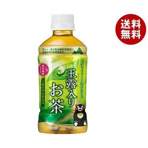 ポッカサッポロ 玉露入りお茶 350mlペットボトル×24本入×2ケース｜ 送料無料 茶飲料 緑茶 Pet B43 386 2