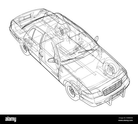 Taxi Outline Drawing Vector Stock Vector Image Art Alamy