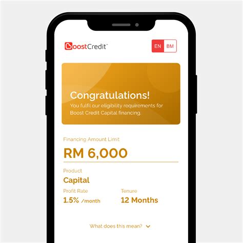 Higher limits will soon be available for every boost credit line 25