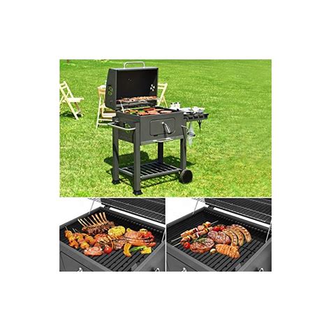 GIANTEX BBQ Charcoal Grill Portable Barbecue Grill For Lawn Picnic