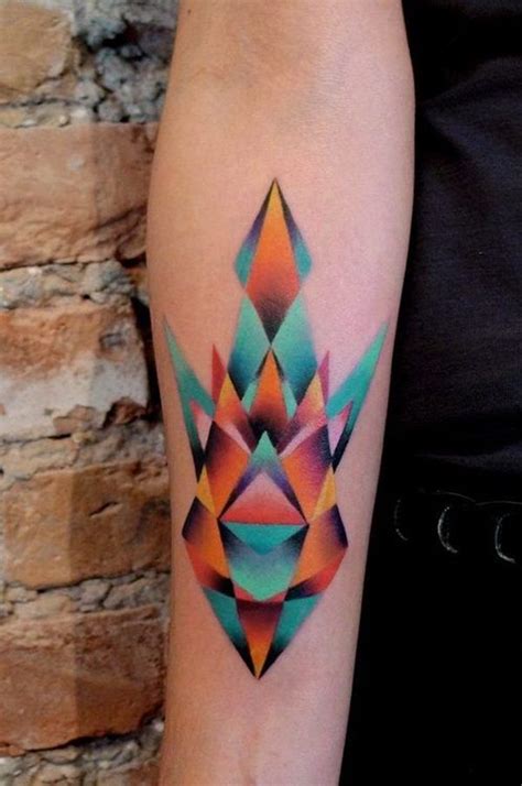 50 Latest Forearm Tattoo Designs For Men And Women | Geometric tattoo ...