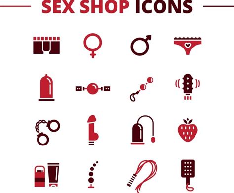 Sex Icons Royalty Free Vector Image Vectorstock