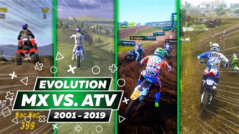 Evolution Of Mx Vs Atv Games Graphic And Gameplay From 2001 To 2019