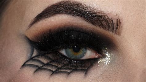 Spider Web Eye Makeup Stencil | Saubhaya Makeup