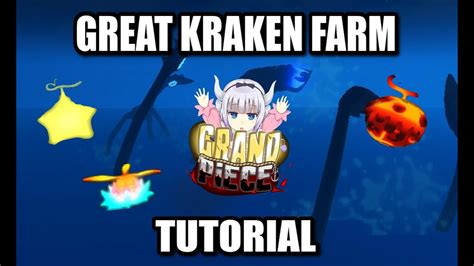 Como Hacer Great Kraken Farm En Gpo Youtube