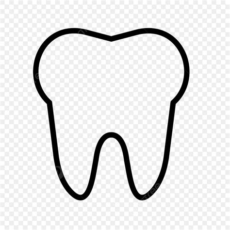 Tooth Clipart Vector Vector Tooth Icon Tooth Icons Tooth Clipart