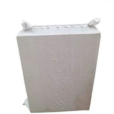 White Rectangular Pp Woven Big Size Bora For Packaging Storage