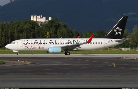 Oe Lnt Austrian Airlines Boeing Z Wl Photo By Roland Winkler