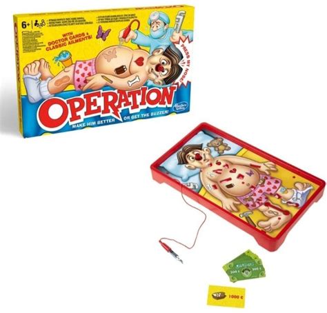 Hasbro Operacja Nowa Wersja Gra Planszowa B2176 Malopolska Kup