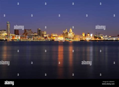 Liverpool Waterfront Day & Night Stock Photo - Alamy