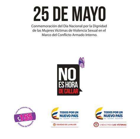 Día Nacional Para La Dignidad De Las Mujeres Víctimas De La Violencia