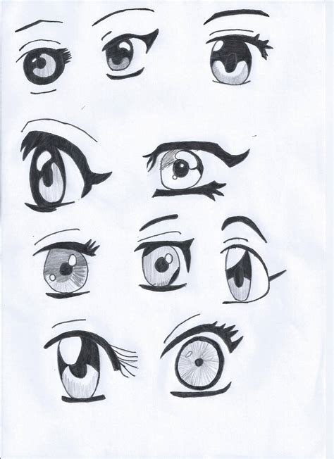 Manga Girls Eyes By Mangafan328 On Deviantart