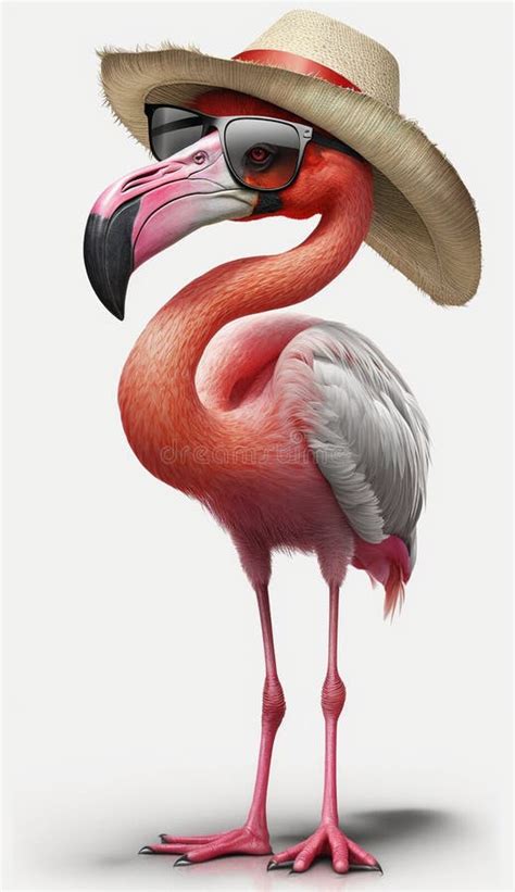 Flamingo Wearing Sunglasses Stock Illustrations 41 Flamingo Wearing