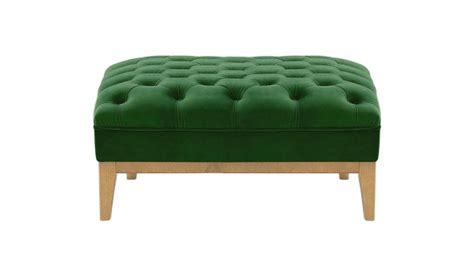 Pufa Chesterfield Modern Wood Velluto Z Kolekcji Chesterfield Modern