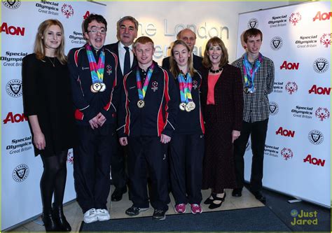 Laura Carmichael Hangs With Team Gb Special Olympics Medal Winners