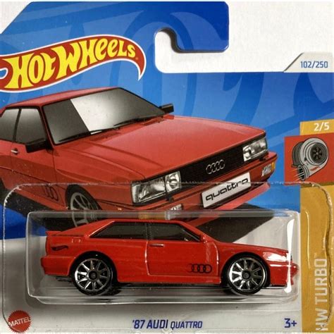 Audi Quattro Hot Wheels Hw Turbo Neu Und Originalverpackt In Jonschwil F R Chf