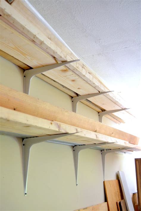 Cheap and Easy DIY Lumber Rack • Ugly Duckling House