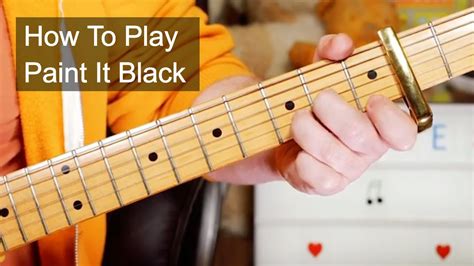 'Paint It Black' The Rolling Stones Guitar Lesson Chords - Chordify