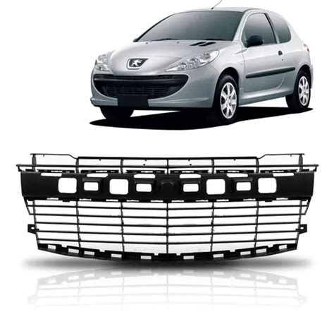 Moldura Parachoque Dianteiro Peugeot 207 07 08 09 10 11 12