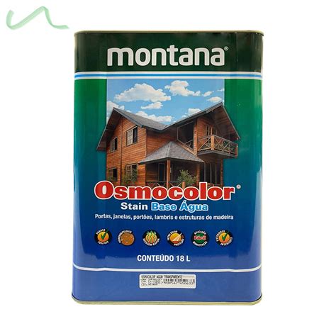 Osmocolor Montana Stain Base Gua Transparente Madeira L No Shoptime