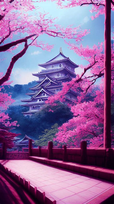 Anime Sakura Tree Wallpapers Wallpaper Cave