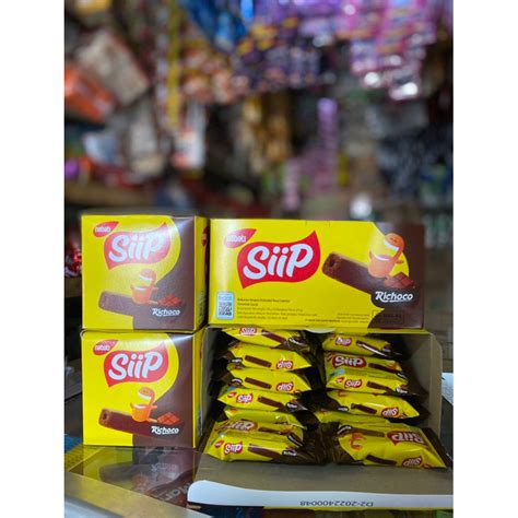 Jual PROMO Siip Richeese Nabati Richoco 1 Box Isi 20 Pcs Shopee Indonesia