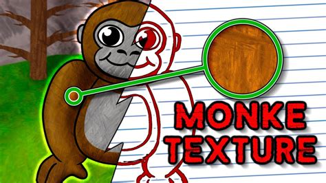 How To Draw Monke Gorilla Tag Youtube