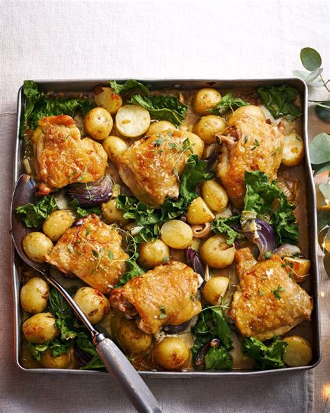 Chicken Thigh Recipes Potatoes Setkab