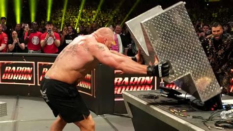 Backstage Details On Brock Lesnar S Schedule