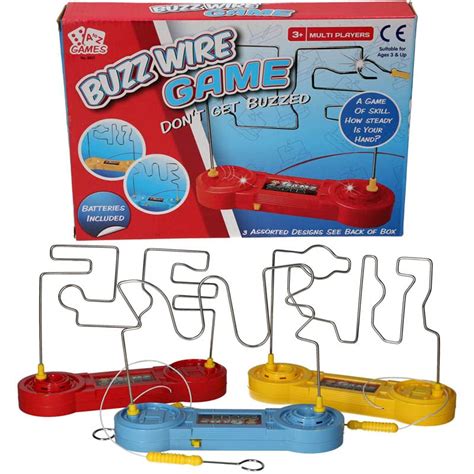 Buy 1 X Buzz Wire Game Toy Electric Shock Maze Game Super Nerve Game