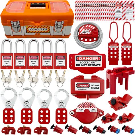 Safby Lockout Tagout Kit Electrical Loto Clamp On Circuit Breaker