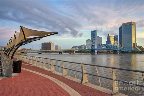 Jacksonville Riverwalk Photograph by Brian Kamprath - Pixels