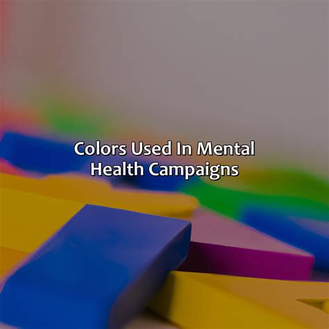 What Color Represents Mental Health - colorscombo.com