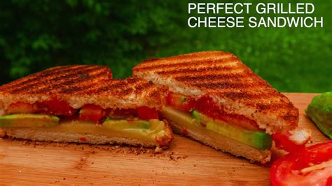 Perfect Grilled Cheese Sandwich Recipe On Charcoal Grill Youtube