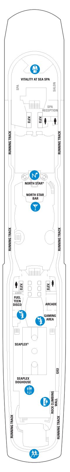 Anthem Of The Seas Deck Plan And Cabin Plan