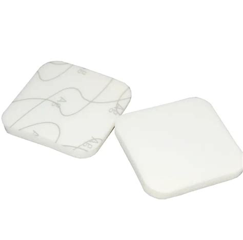 Free Sample Hydrophilic Acute And Burn Bedsore Ostomy Wound Care Silicone Foam Dressing China