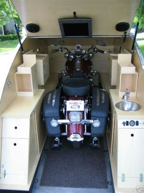 7 Photos Motorcycle Toy Hauler Camper And View Alqu Blog