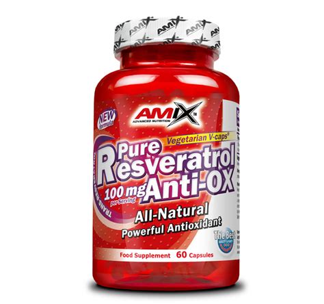 Amix Pure Resveratrol Anti Ox 60 cápsulas fitnessdigital