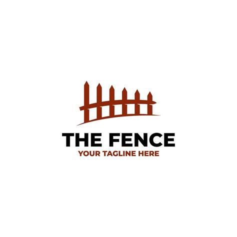 Fence logo design, landscaping wooden fence logo illustration design template 22997751 Vector ...