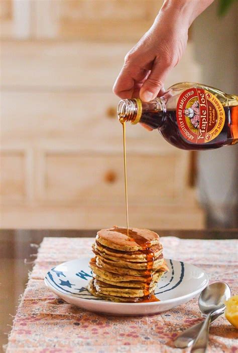 Pancakes And Syrup Bottle