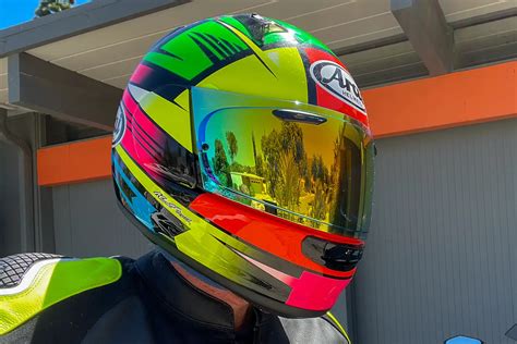 Arai VAS V Max Vision Faceshield Review Mirror Finish